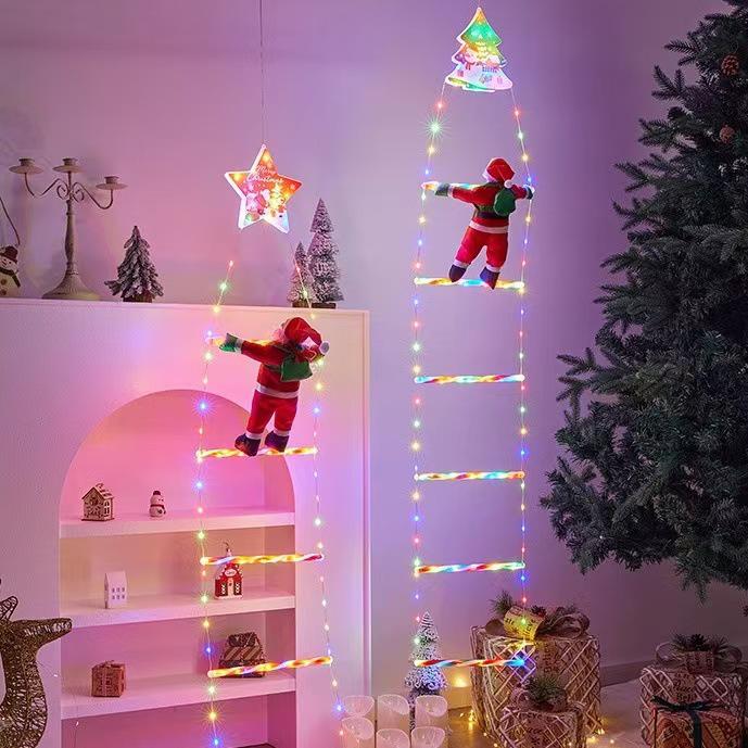 LED Decorative Stair Lights for Indoor/Outdoor Christmas Ladder Atmosphere