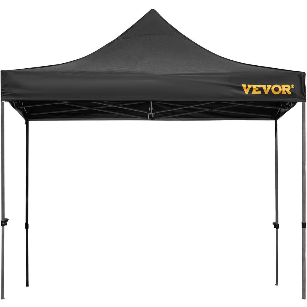 10 x 10 FT Pop Up Canopy Tent, Outdoor Patio Gazebo Tent with Removable Sidewalls and Wheeled Bag, UV Resistant Waterproof Instant Gazebo Shelter for