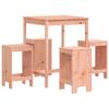 VidaXL Ensemble de bar de jardin 5 pcs bois massif de Douglas, ensemble de pub, ensemble de bar de patio, ensemble de table 3157744