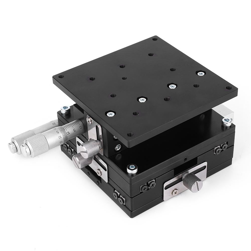 LD90-LM XYZ 3-осевая платформа обрезки Ручная линейная настройка Сдвижной стол 90 x 90 мм