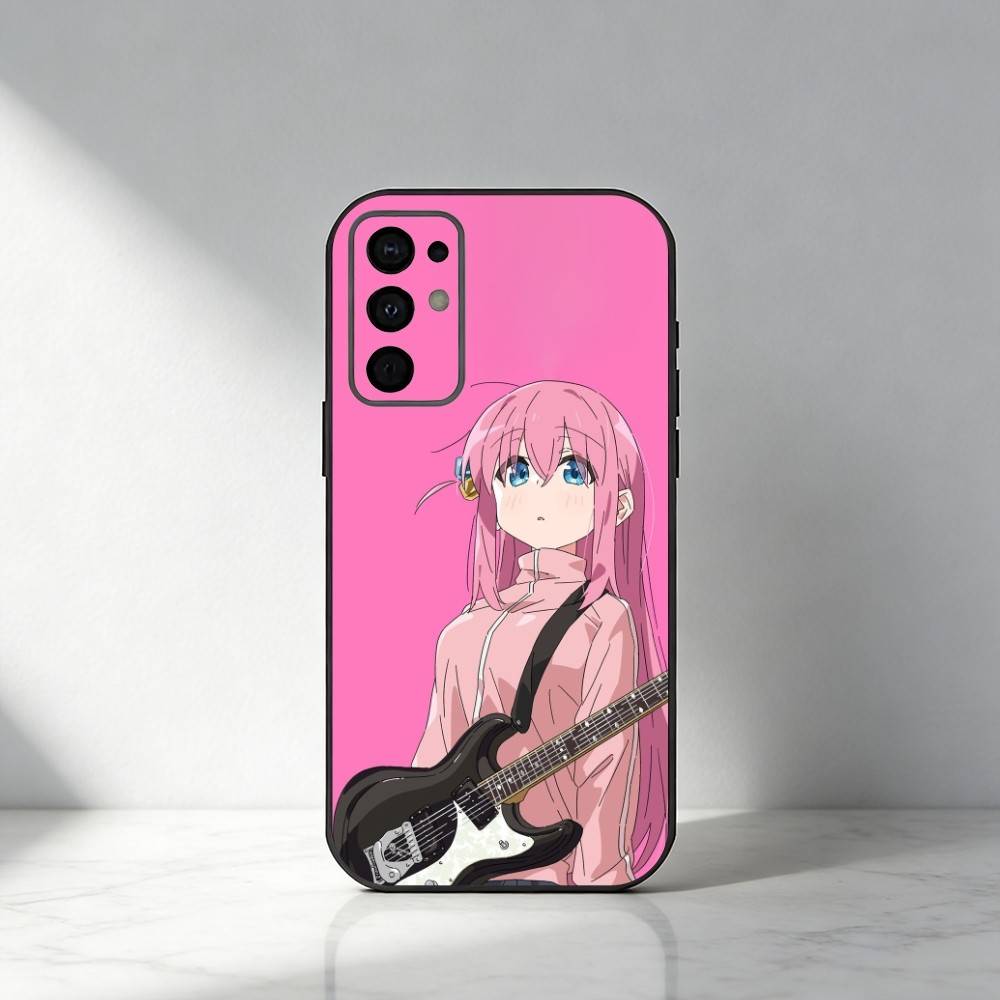 B-Bocchi The R-Rock Hitori Gotoh Phone Case For Samsung S25,S24,S21,S22,S23,S30,Ultra,S20,Plus,Fe,Note,5G Black Cover