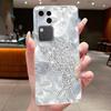 For Vivo V30 V30pro V2318 V2319 Case Clear Luxury Fashion Butterfly Flowers Soft TPU Silicone Phone Case For Vivo V30 Pro Cover