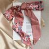 Floral Headscarves Ribbon Hair Ribbon Scarf New Neck Tie