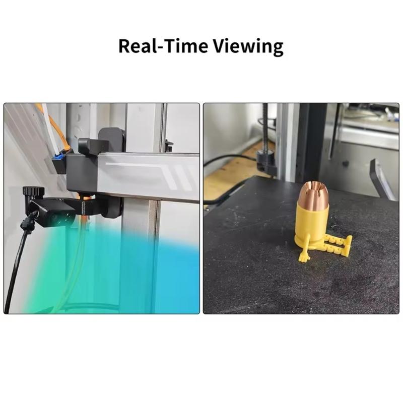 Прикрепляемая камера для 3D-печати с функцией мониторинга в реальном времени для принтеров 3/K3C/K3M/K3MC, обеспечивающая визуализацию