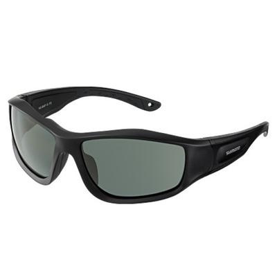 SHIMANO Fishing Polarized Sunglasses Floating Fishing Glasses Matte Black Smoke HG-064P