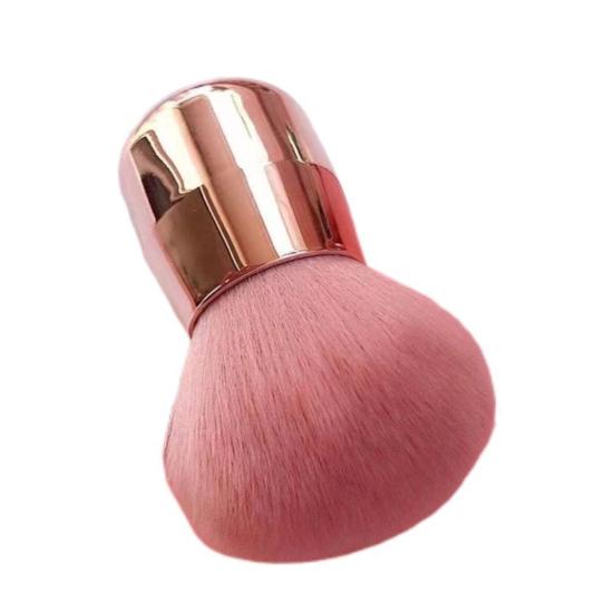 Yousheng Nail Art Dusting Brush with Handle Nail Art Dust Powder Remover Cleaner Kabuki Brush Multi-purpose Loose Power Foundations Blush Makeup Brush