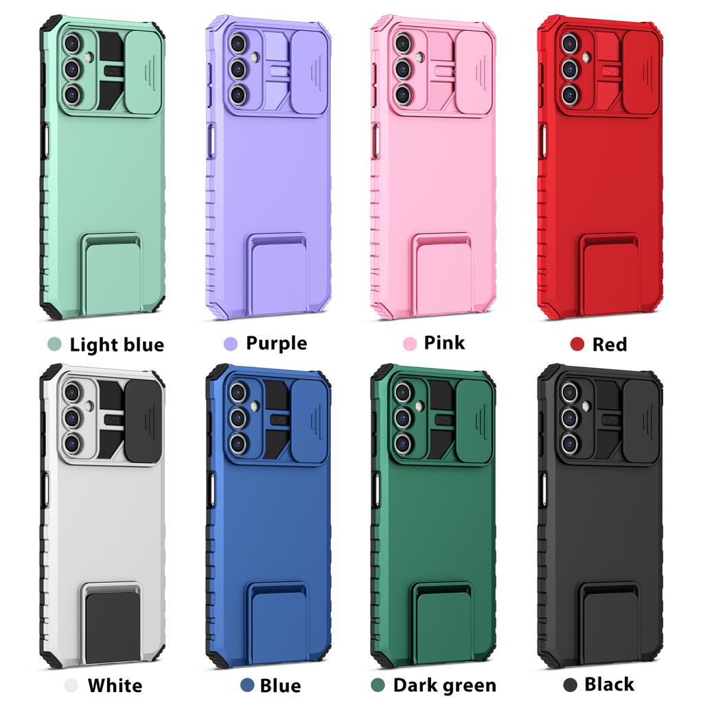 Чехол Armor для Samsung Galaxy A15 5G A25 A35 A55 A05 A05S A14 A24 A34 A54 защитный чехол-книжка с откидной крышкой и подставкой