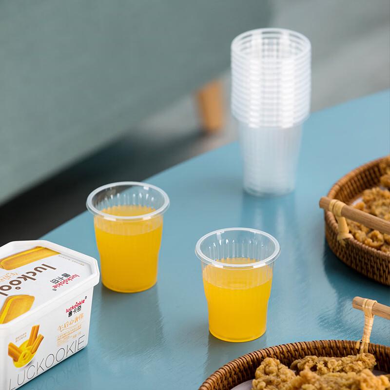 Chahua Disposable Plastic Cups 210mL