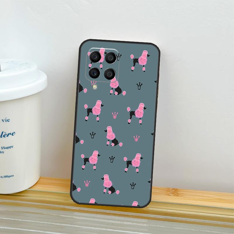 Poodle Dog Case For Samsung Galaxy M53 M13 M06 M16 M31 M11 M35 M55 M15 M56 M36 M12 M32 M52 M14 M34 M54