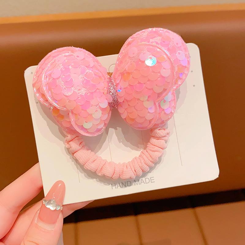 Children's Korean Sequin Bow Hairpin - Baby & Girl Hair Accessory