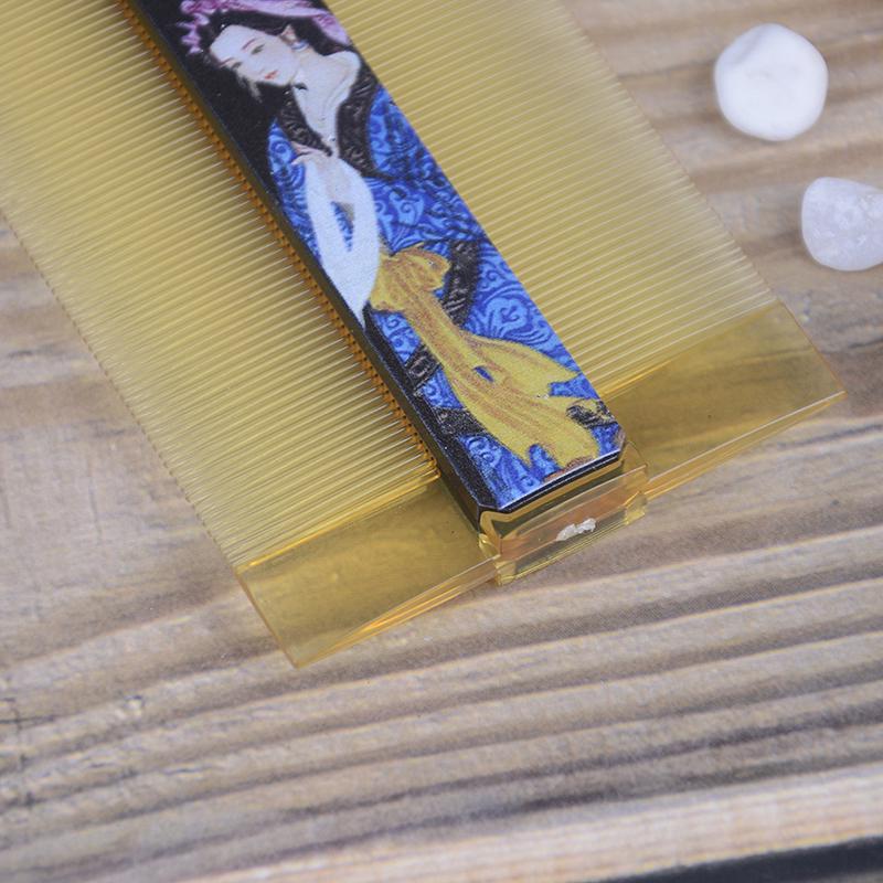 Durable Resin Dense-Toothed Comb Lice Comb Anti-Dandruff Comb Hairdressing Comb