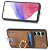 For Samsung Galaxy A26 5G Magnetic Case PU Leather Back Cover with Detachable Card Holder