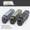 1/24 NOMADISM NAVIGATOR Benz Arocs 8X8 Alloy Die Cast Toy Car Model Sound and Light Children's Toy Collectibles Birthday Gift
