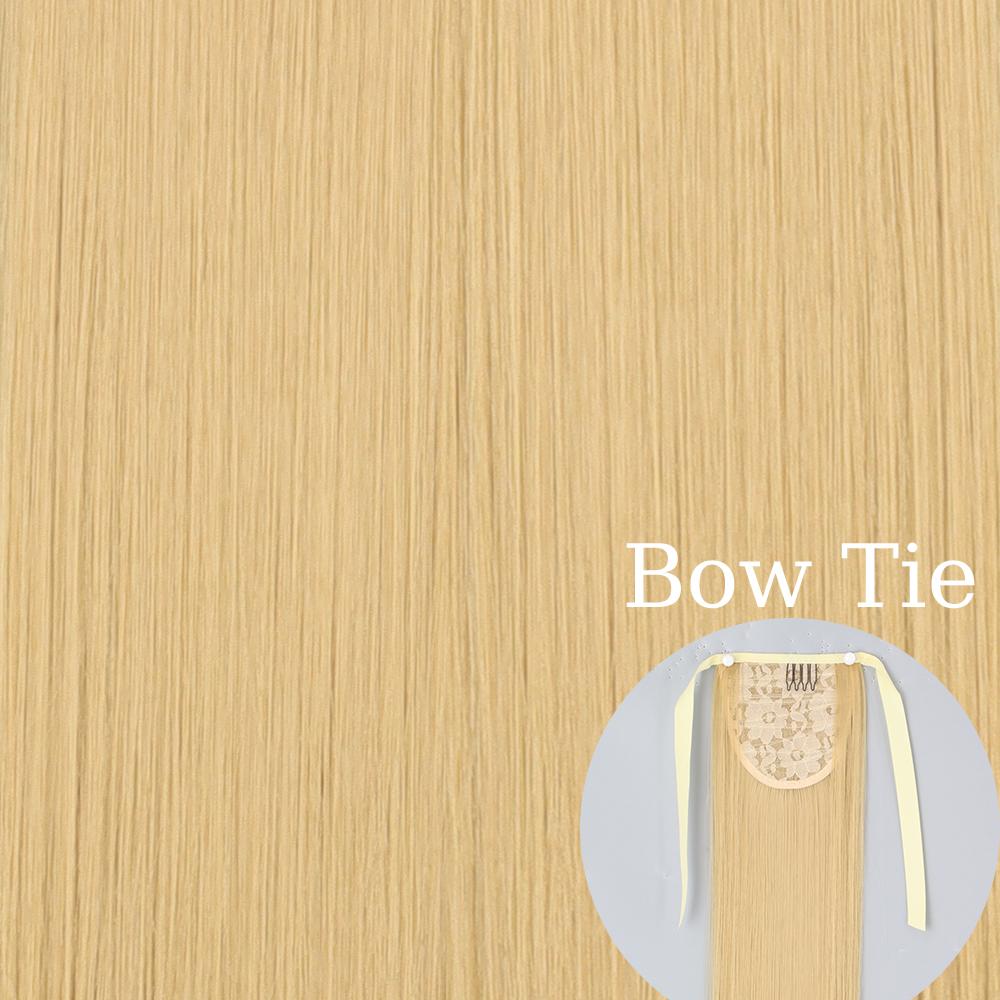 MERISIHAIR 22 34 дюйма синтетические прямые волосы для наращивания хвоста натуральный галстук-бабочка шиньон конский хвост наращивание волос для женщин