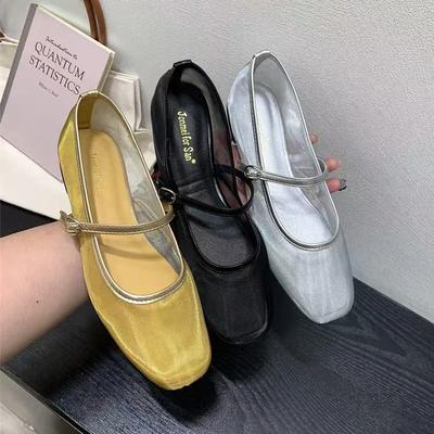 Модные балетки Женские лоферы Дизайнерские повседневные сетчатые женские сандалии Лето 2025 Модный бренд Спортивная обувь Новые удобные сандалии для женщин