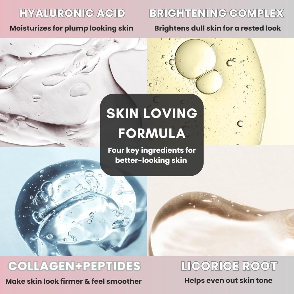 Система микроинфузий, 0,25 мм косметический штамп для лица из 24-каратного золота, ампулы с пептидной сывороткой, увлажняющий и придающий объем набор для сияния