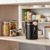 with Spoon Coffee Bean Storage Tank 304 Stainless Steel Tea Leaf Canister  Seasonings