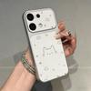 Подходит для чехла мобильного телефона opporeno11, продвинутое чувство женский reno11pro новый защитный чехол 11 линий кошка с сердцем
