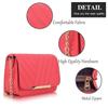 Leather Stylish Fancy Chain Strap Crossbody Slingbag For Women