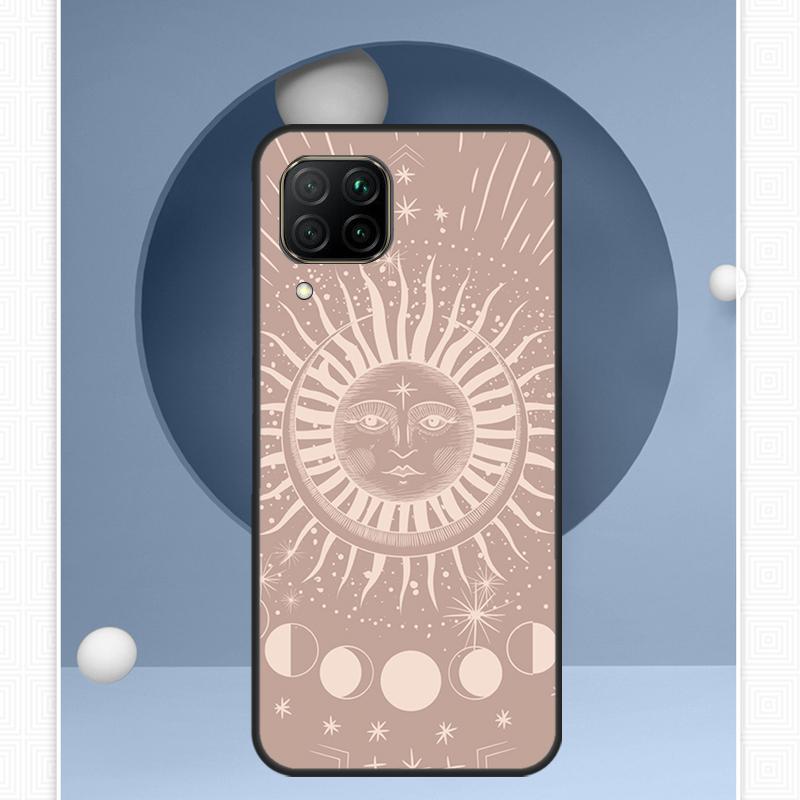Чехол Sun Moon для Huawei Nova 12s 12i 11i 8i Y91 Y60 Y70 Y72 Y90 Y61 9 10 SE P20 P40 Lite P30 P60 Pro