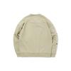 Li Ning Badfive Basketball Series Sports Casual Crewneck Sweatshirt Men Sweatshirt Khaki AWDQ751-1