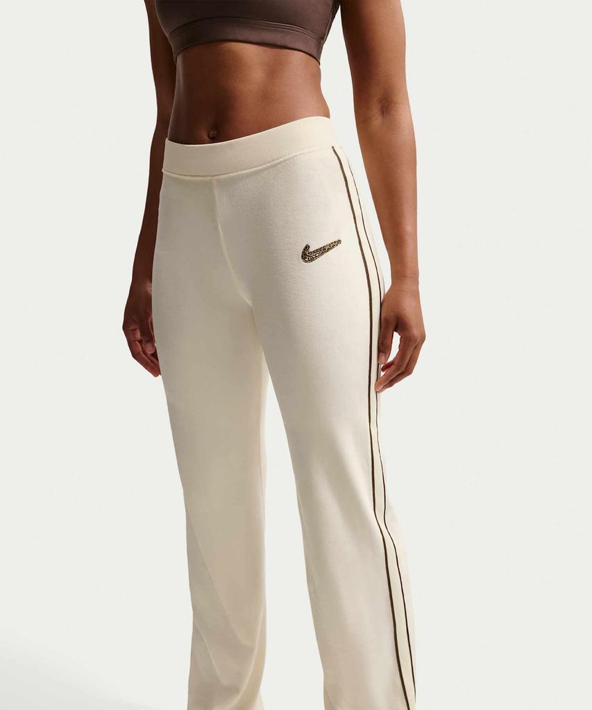 Nike Велюровые брюки для спорта W - Кокосовое молоко / Iq0679-113