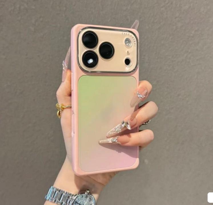 Чехол для iPhone 17 Pro Max с градиентной цветовой блокировкой - Совместим с iPhone 16 Pro/15/14, полное покрытие