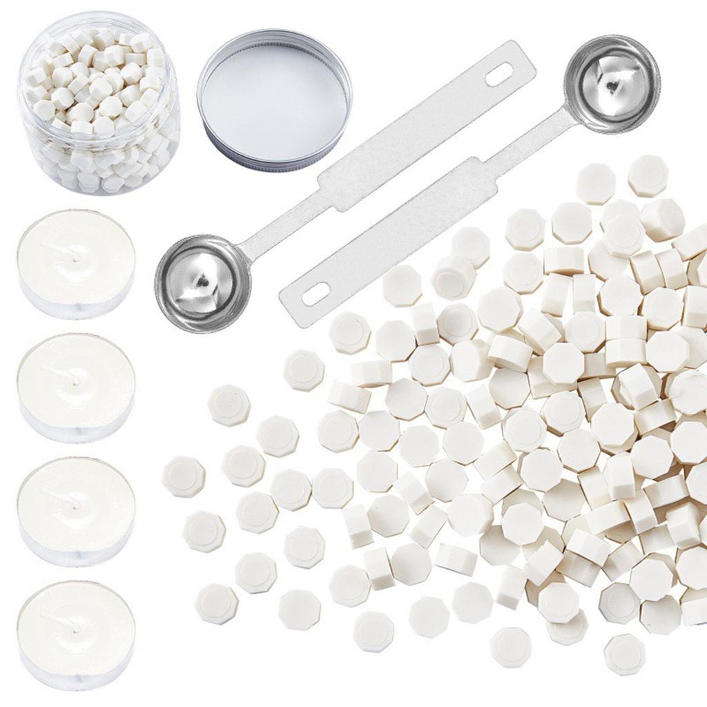 100 шт. Винтажная восковая печать для марок, ретро-печать с бисером, запечатывание макарон, золотая свадьба, день рождения, восковой лак для печатей, лак