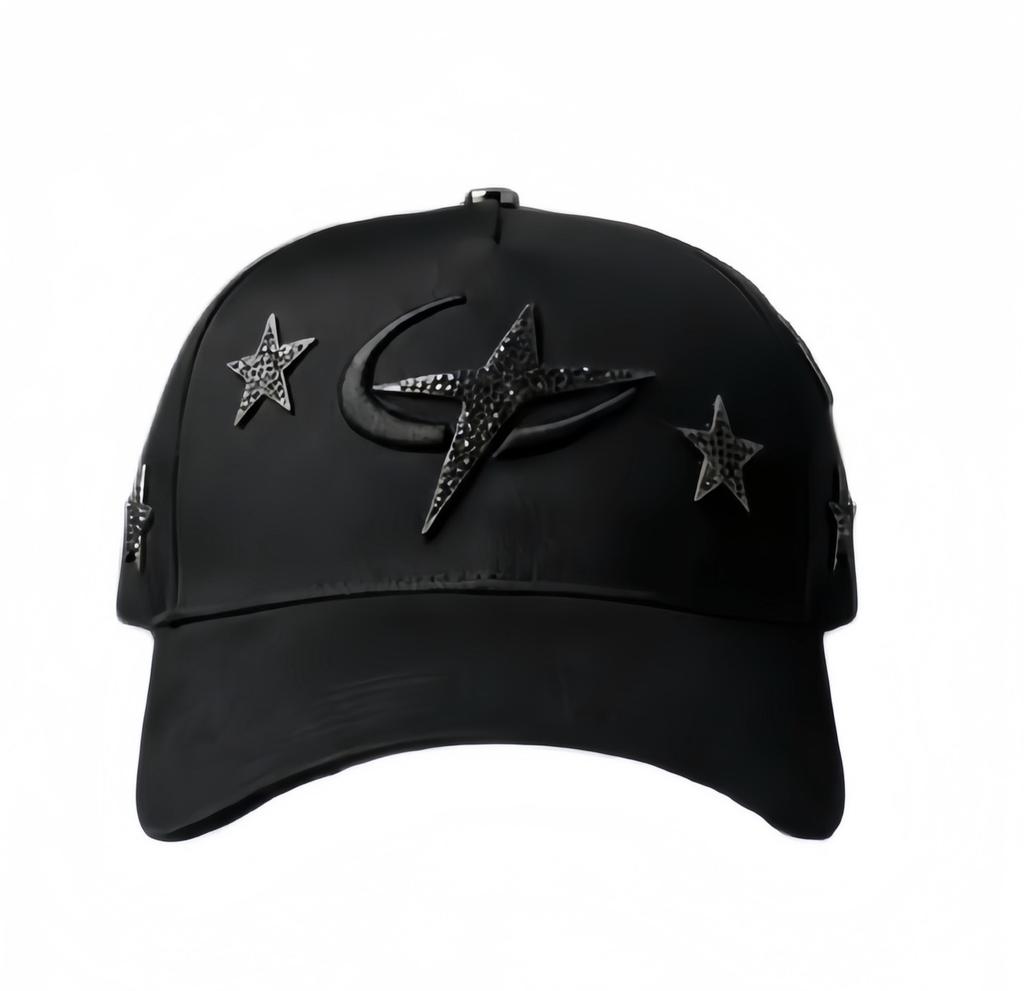 High Quality 5-Panel Curved Brim Baseball Cap with Rhinestone Embellishments Terry Fabric Dobby Style-Sporty Unisex Adult Hat