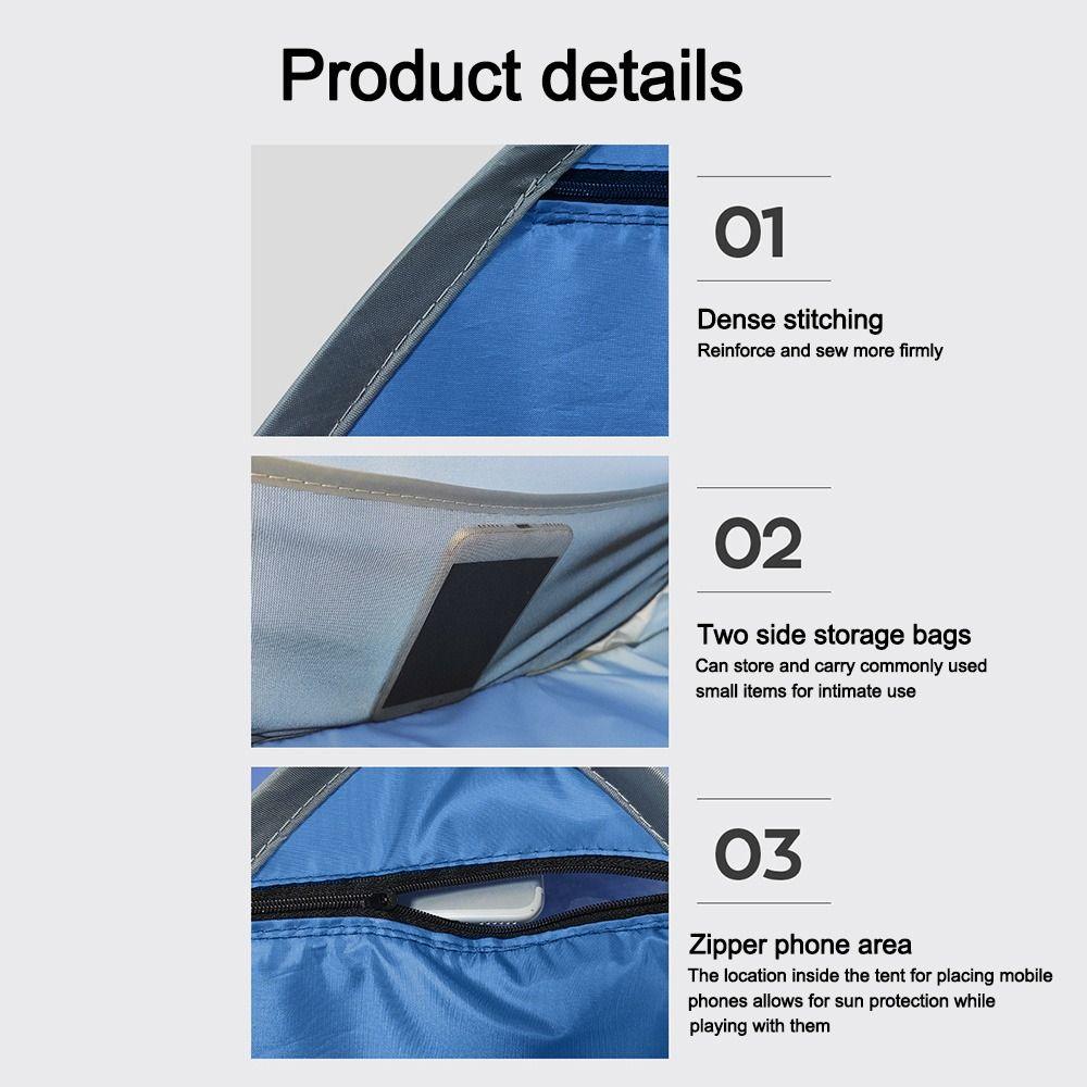 Ветрозащитная палатка-тент для головы, защита от солнца, песка, мини-тент, многофункциональная пляжная палатка, лето