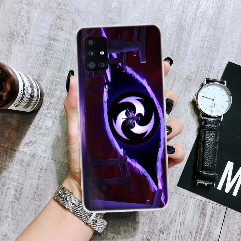 Raiden Shogun Genshin Impact Phone Case For Samsung Galaxy A52 A32 A22 A12 A02S A50S A30S A51 A31 AA71 Note 20 Ultra 10 S10 Plus