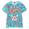 Bugcat Capoo Anime Tshirt Summer Short Sleeve Tee Shirt Cartoon T Shirt Casual Fitness Tops