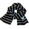 Fashion Cute Minimalist Stripe Children's Scarf Winter Baby Neck Guards Scarves Boys Girls Knitted Thick Warm Collar Shawl Wraps