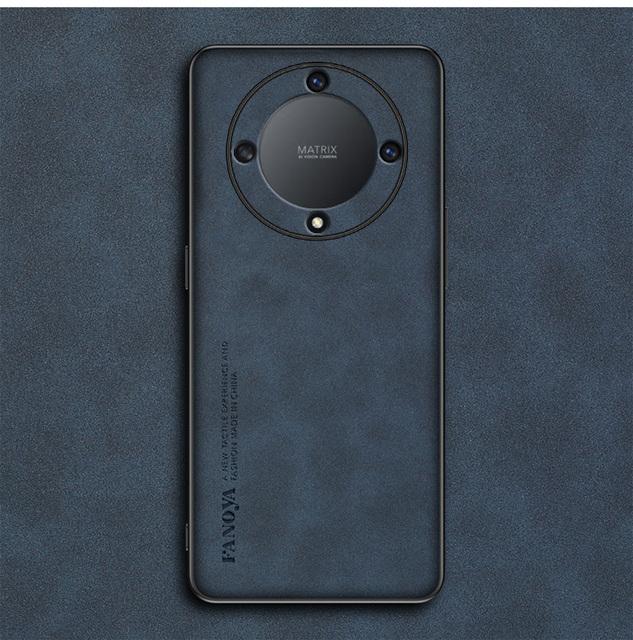 Роскошный мягкий чехол из овчины из искусственной кожи для Huawei Honor X9A X8A X7A Magic 5 Lite 5 Pro, матовая задняя крышка