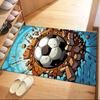 Sports Ball Pattern Floor Mats for Living Room, Bedroom and Room Decoration Are Suitable for Gifts.