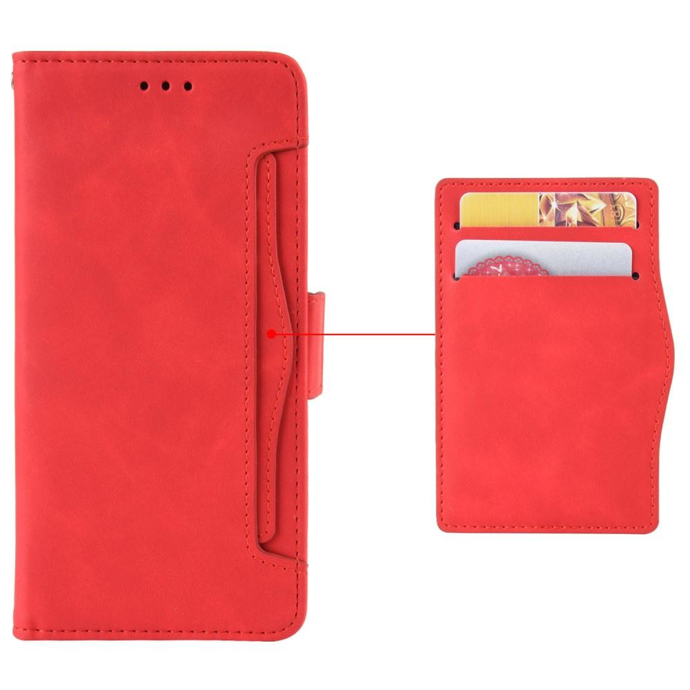 T Phone 2 Pro 5G Flip Case, Card Slot, Red