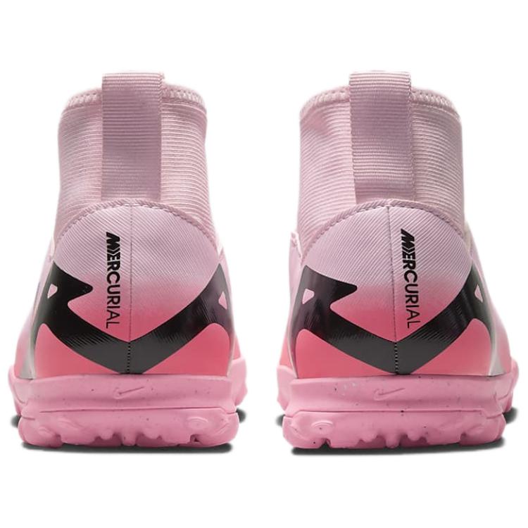 Nike Младший. Футбольные бутсы для детей Nike Mercurial Superfly 9 Club, износостойкие, средней высоты, розово-черные DJ5616-601