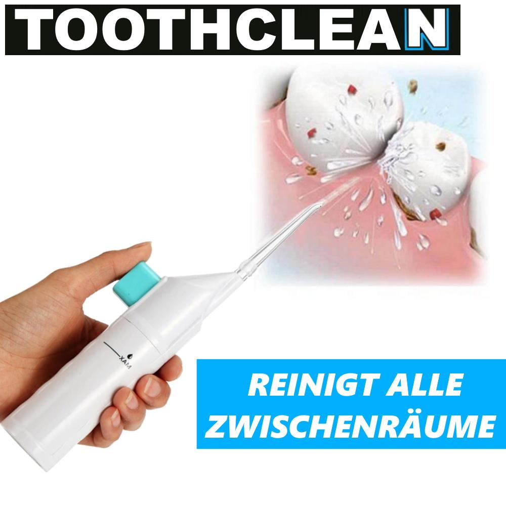 Мобильный ирригатор для полости рта TOOTHCLEAN, портативный ирригатор для полости рта для путешествий, бережная очистка, беспроводной