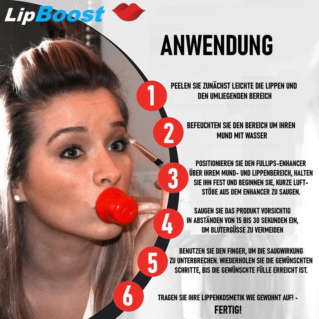 LIPBOOST усилитель для губ m. Instant Effect Lip Plumber Lip Enhancer Универсальный красный