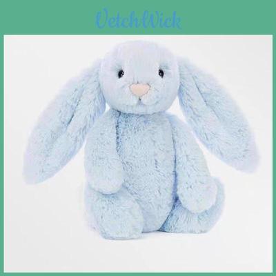 Плюшевая игрушка-кролик Jellycat с хлопковым наполнителем для детской спальни и игровой комнаты