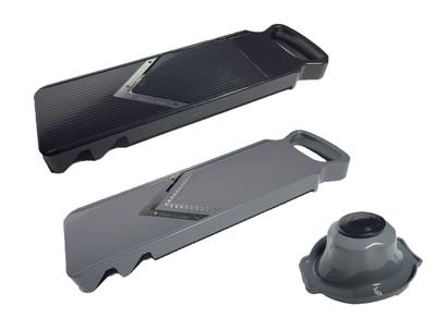 НОВЫЙ набор из 3-х ножей tsubasa, нарезка соломкой из нержавеющей стали, регулировка толщины, защитный держатель в комплекте