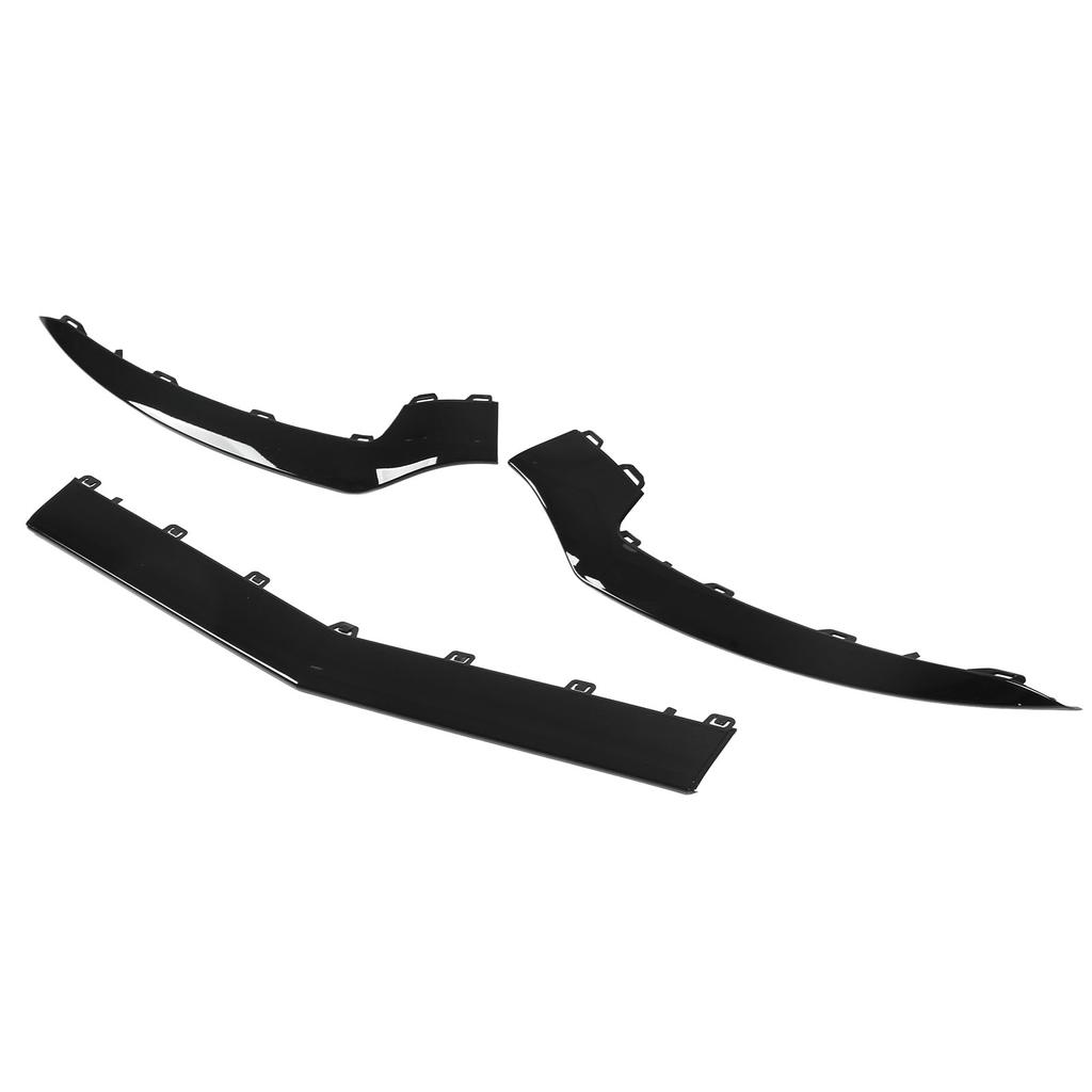 3 шт. глянцевая черная нижняя отделка переднего бампера для замены на Mercedes?Бенц Е?Класс C207 Купе AMG Line