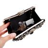 Beaded Clutch Purse Evening Bags Wedding Party Handbag Metal Chain Shoulder Bags CLE
