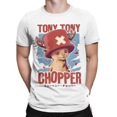Unisex Tshirts Tony Tony Chopper Novelty Pure Cotton Tees Short Sleeve Ones Pieces T Shirt Crewneck Clothing 6xl