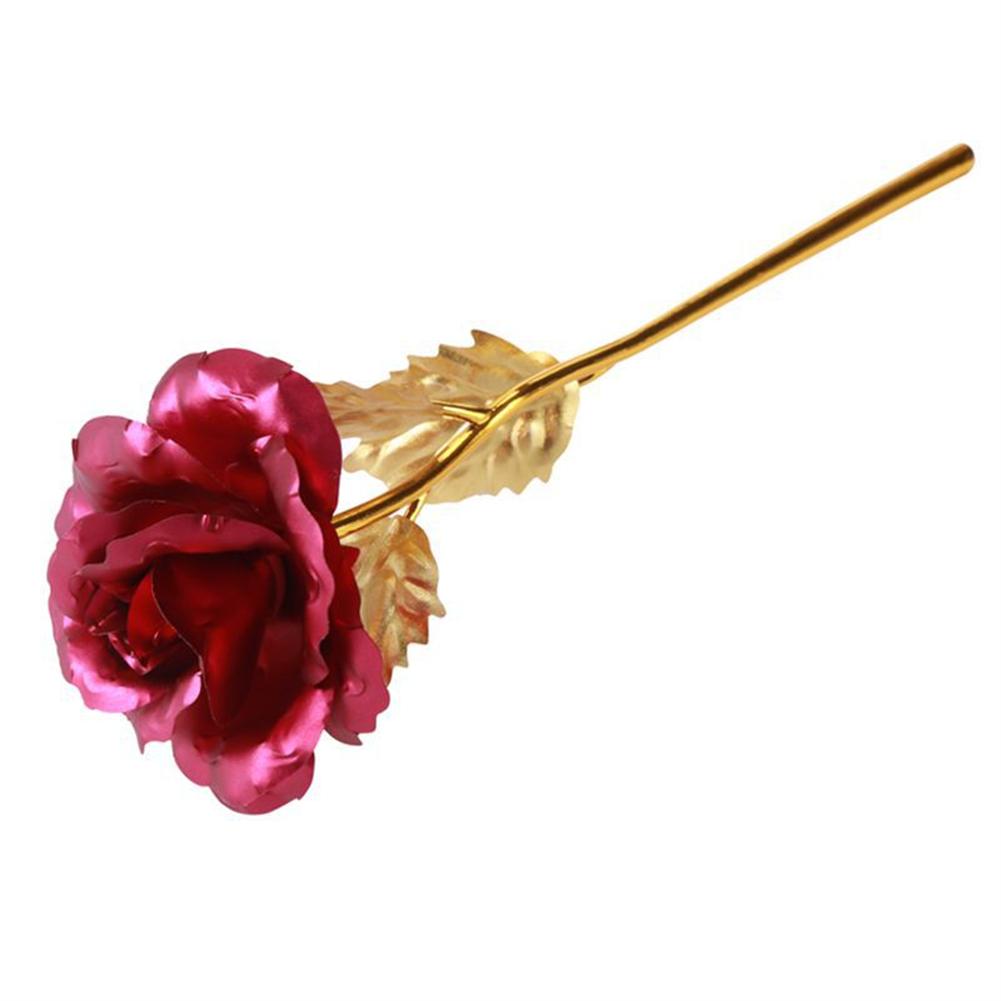 Искусственная роза Искусственный цветок Роза из фольги на День святого Валентина