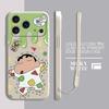 Phone Cover Case for Apple iPhone 17 Pro Max 13 Mini 7 8 16 11 XS XR Air 12 Plus 15 Cartoon Crayon Shin-chan