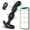 Приложение Bluetooth RC Анальный Вибратор Массажер Простаты Беспроводной Пульт Анальная Пробка Вибрирующая Взрослая Кульминация Секс-Игрушки для Мужчин Женщин Мужчин Геев Вибрирующее Яйцо