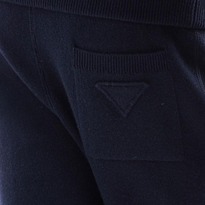 Prada cashmere track pants UMP83-1YB5-F0008-S-211
