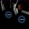 2PCS LED Car Door Welcome Lights for Mercedes Benz B Class W246 2012‑ Ghost Shadow Courtesy Projector Lamps Accessories