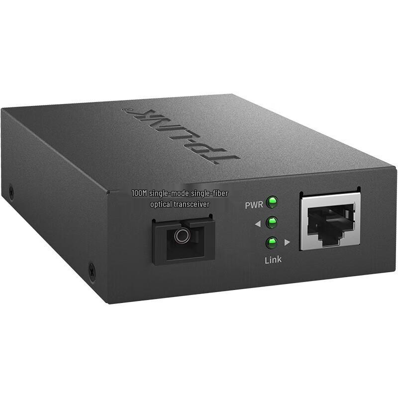 TP-LINK 100M Single-Mode Single-Fiber Optic Media Converter